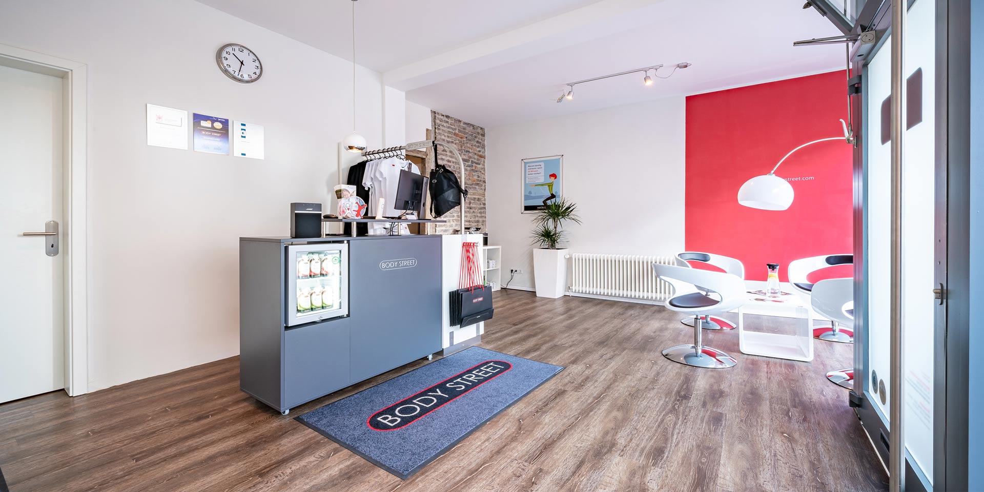Foto: Umbau eines Ladenlokals zum Fitnessstudio