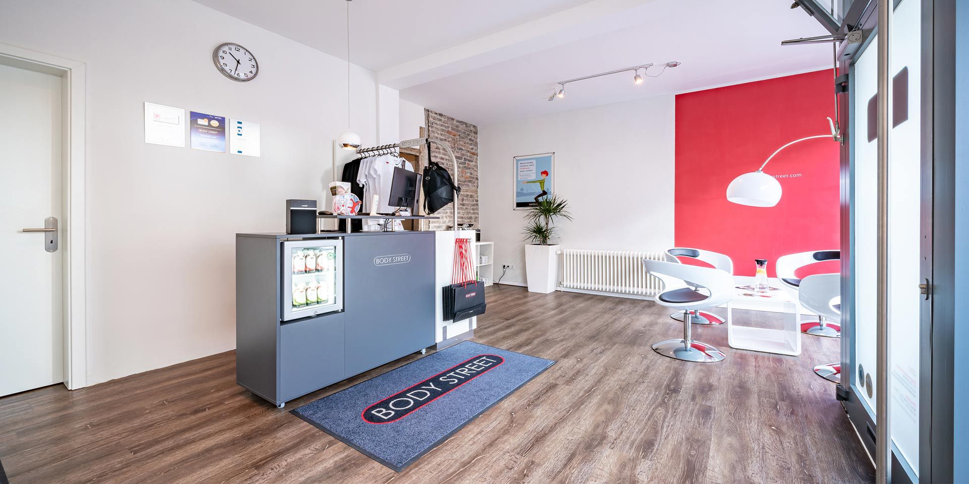 Foto: Umbau eines Ladenlokals zum Fitnessstudio